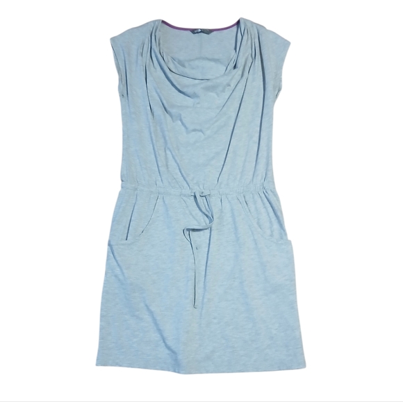 The North Face Women's Size Medium Gray Women's Cowl Neck Sleeveless Dress - Picture 2 of 7